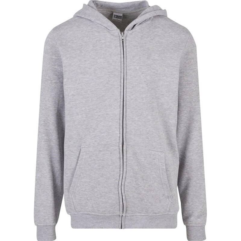 Urban Classics Tepláková bunda sivá melírovaná 66238237