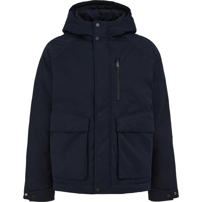 WE Fashion Zimná bunda tmavomodrá 66238289