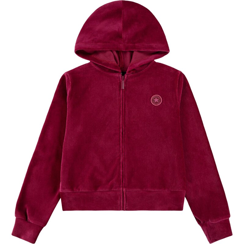 CONVERSE Tepláková bunda červená 66238329