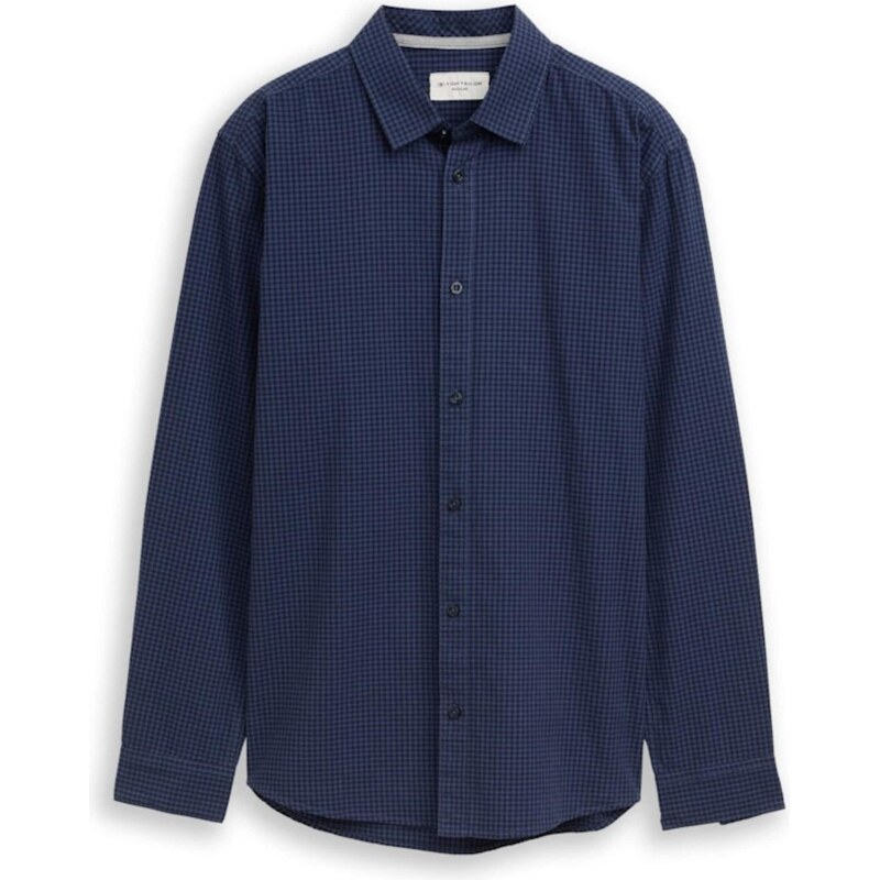 TOM TAILOR Košeľa námornícka modrá / čierna 66238351