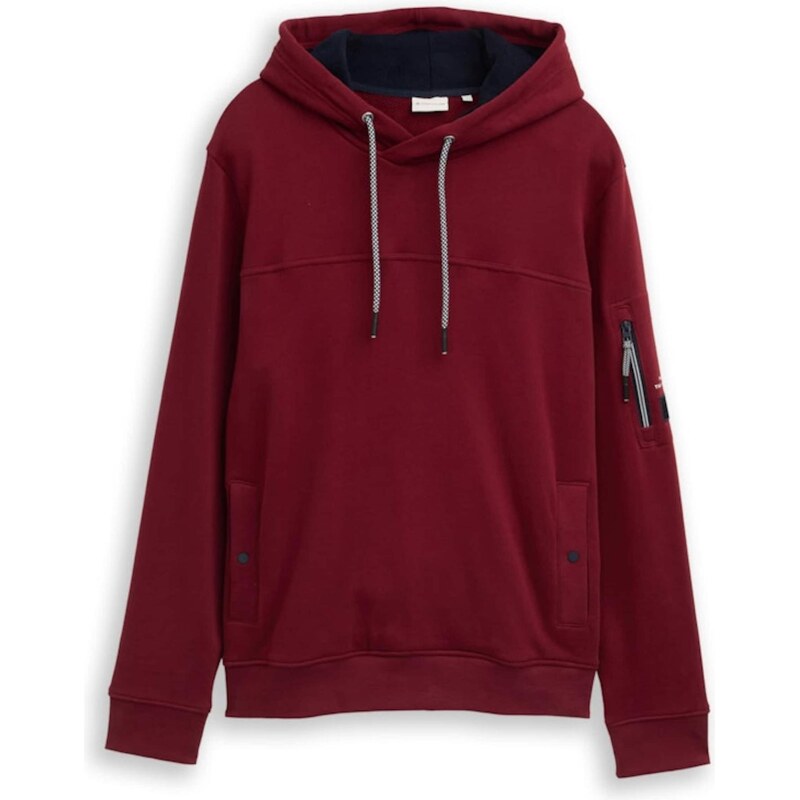 TOM TAILOR Mikina bordová 66238342