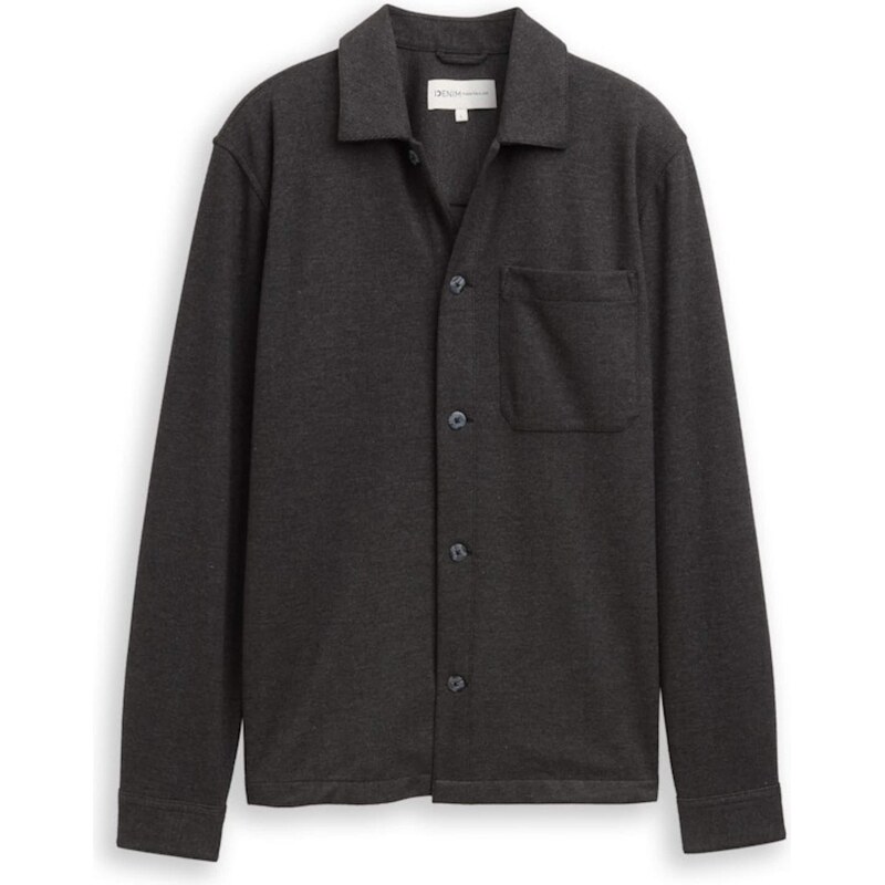 TOM TAILOR DENIM Košeľa čierna 66238344