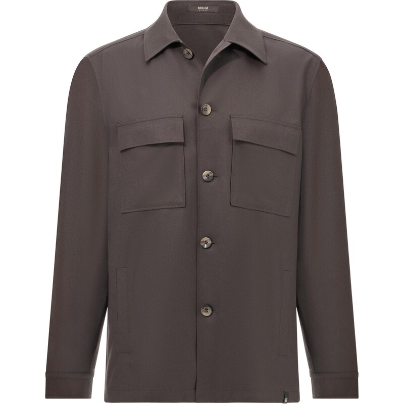 Boggi Milano Prechodná bunda čokoládová 66238487