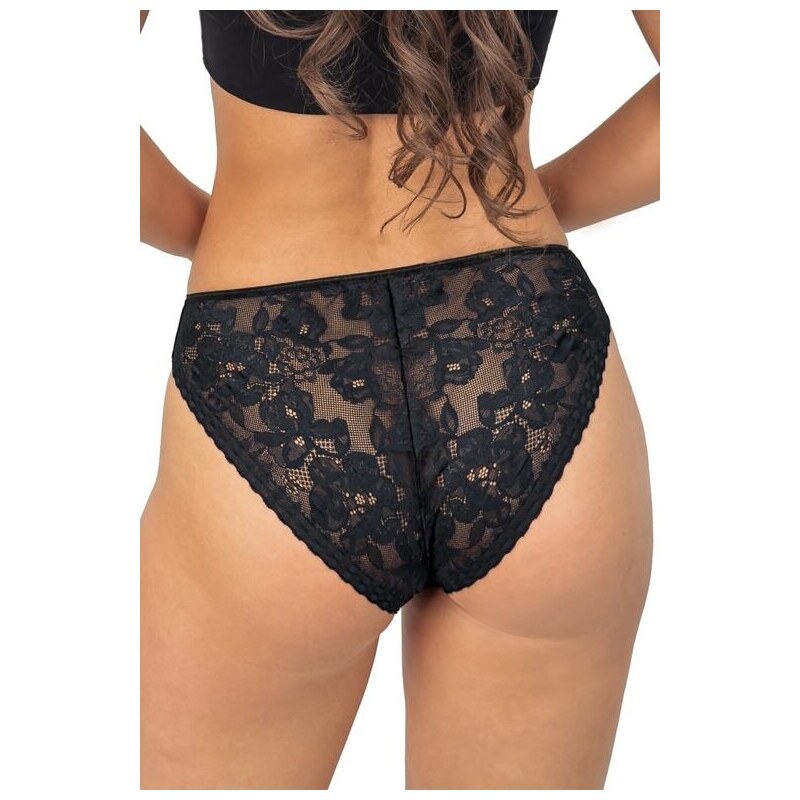 Donna Čipkované nohavičky 233 čierne 66245419