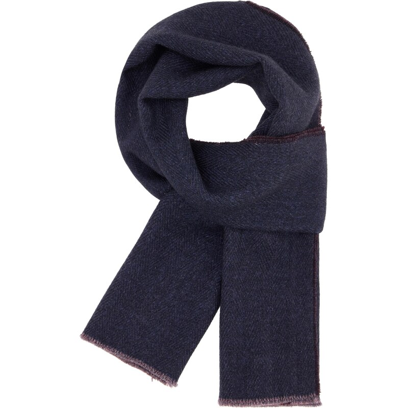 Boggi Milano Šál námornícka modrá / tmavočervená 66238833