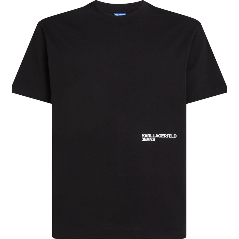 KARL LAGERFELD JEANS Tričko azúrová / sivá / čierna / prírodná biela 66239954