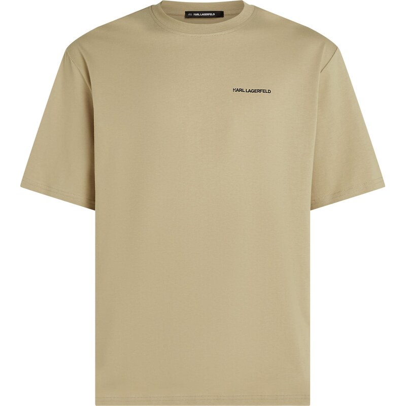 Karl Lagerfeld Tričko RUE ST-GUILLAUME svetlohnedá 66239945
