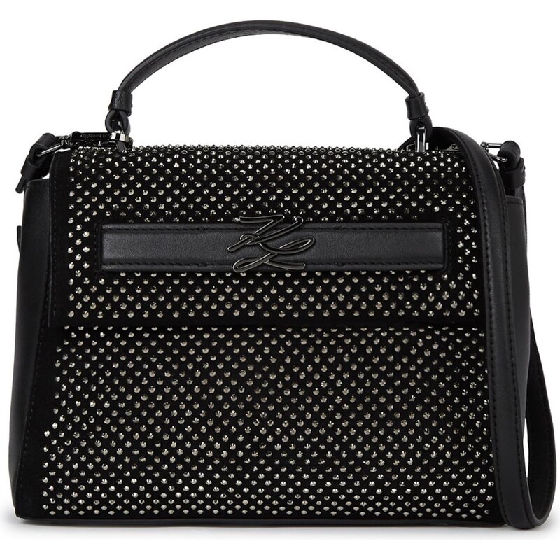 Karl Lagerfeld Kabelka čierna / strieborná 66239947