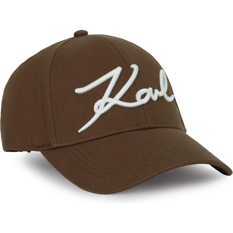 Karl Lagerfeld Čiapka hnedá / biela 66239978