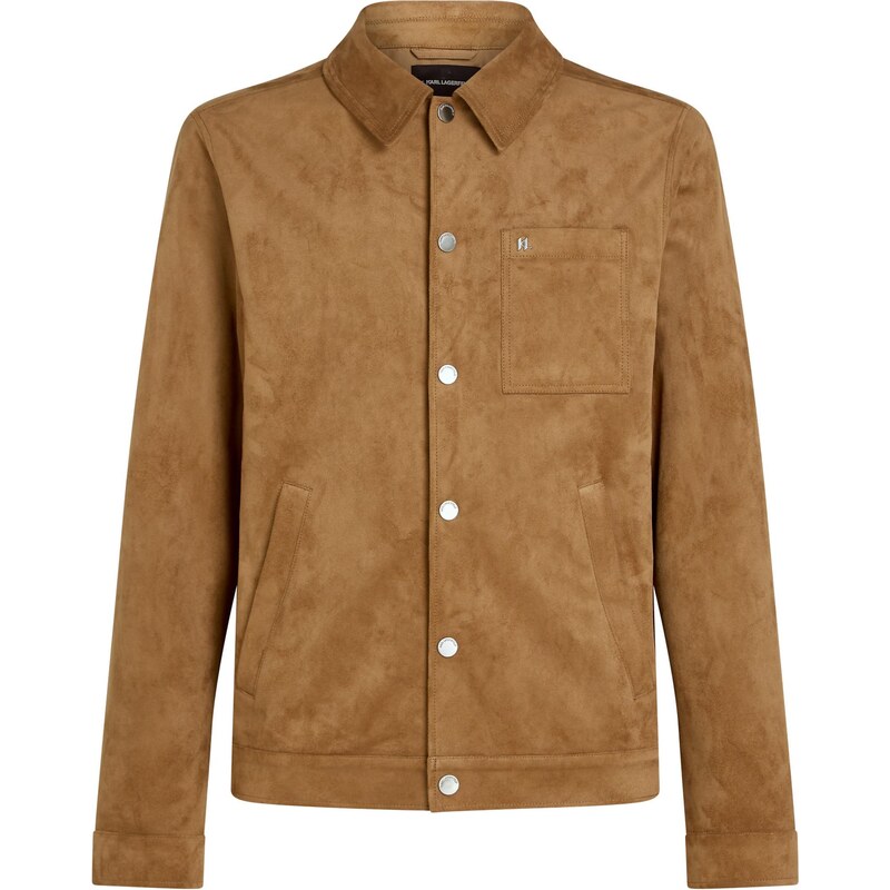 Karl Lagerfeld Prechodná bunda hnedá 66240007