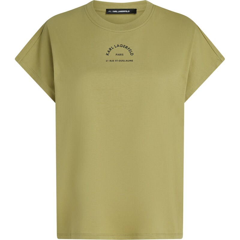 Karl Lagerfeld Tričko kiwi 66240008