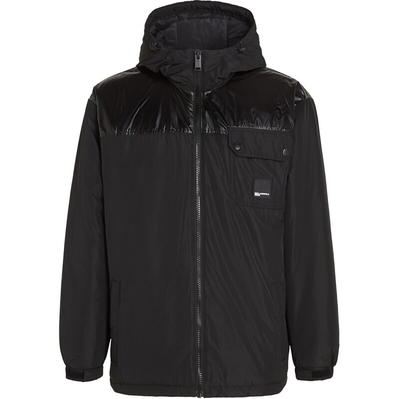 KARL LAGERFELD JEANS Prechodná bunda čierna 66240029