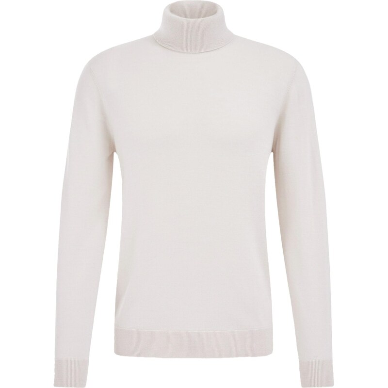 WE Fashion Sveter šedobiela 66240128