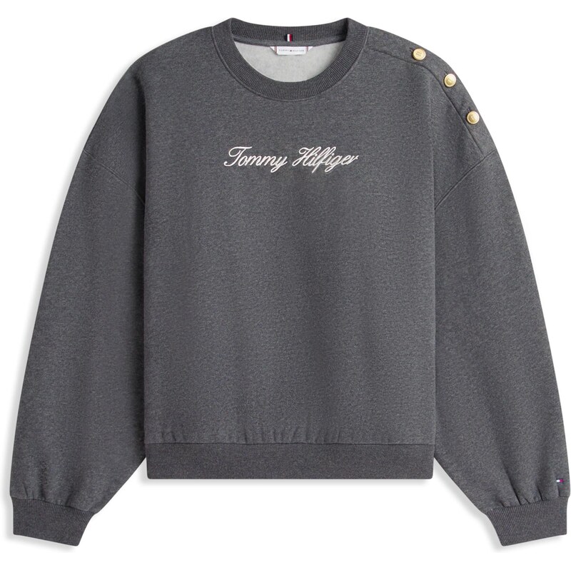 TOMMY HILFIGER Mikina tmavosivá / biela 66240211