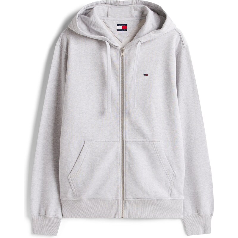 Tommy Jeans Tepláková bunda svetlosivá 66240351