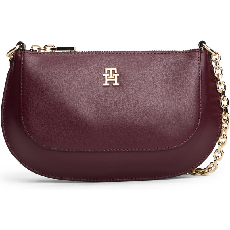 TOMMY HILFIGER Taška cez rameno tmavočervená 66240404