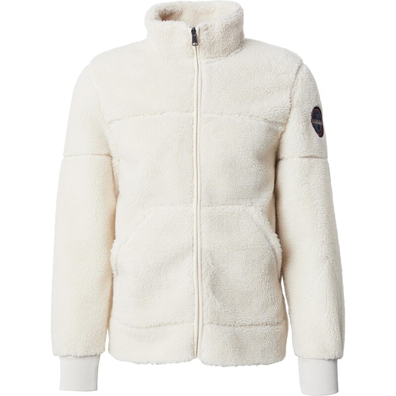 NAPAPIJRI Flisová bunda TARALGA svetlobéžová 66240479