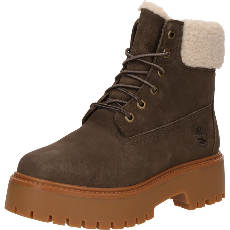 TIMBERLAND Šnurovacie členkové čižmy hnedá 66240488