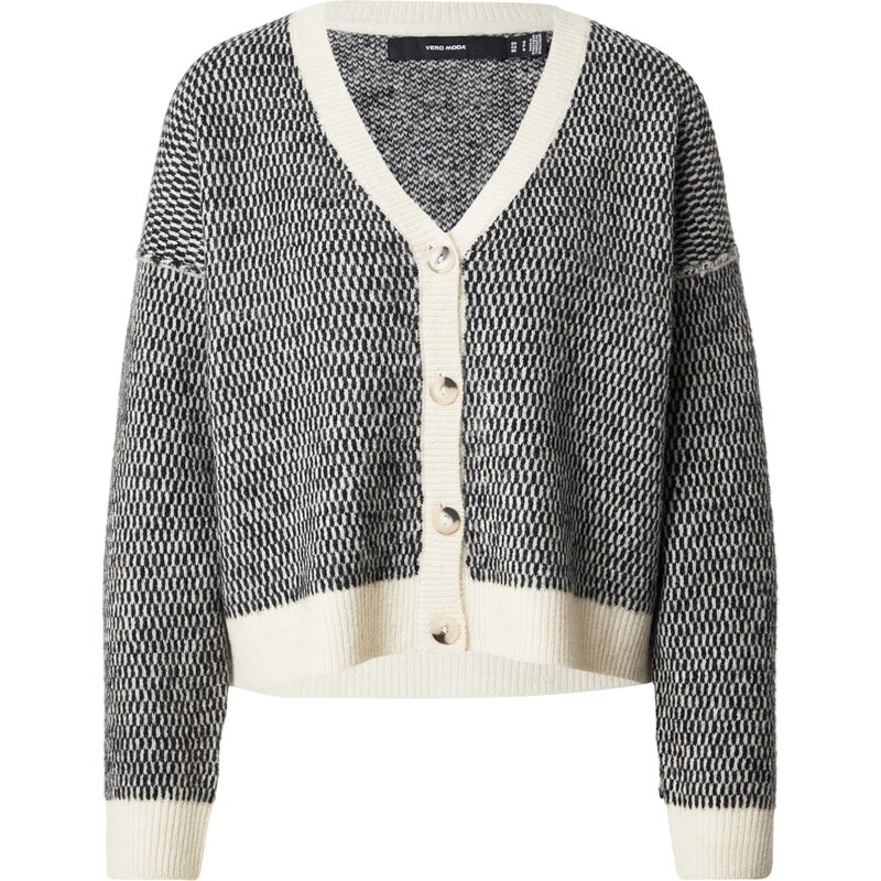 VERO MODA Kardigán VMFELIZE nebielená / čierna 66258111