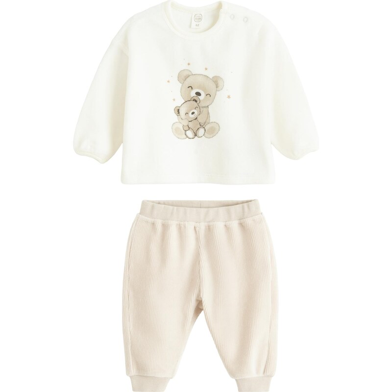 Cool Club Set béžová / biela 66240547