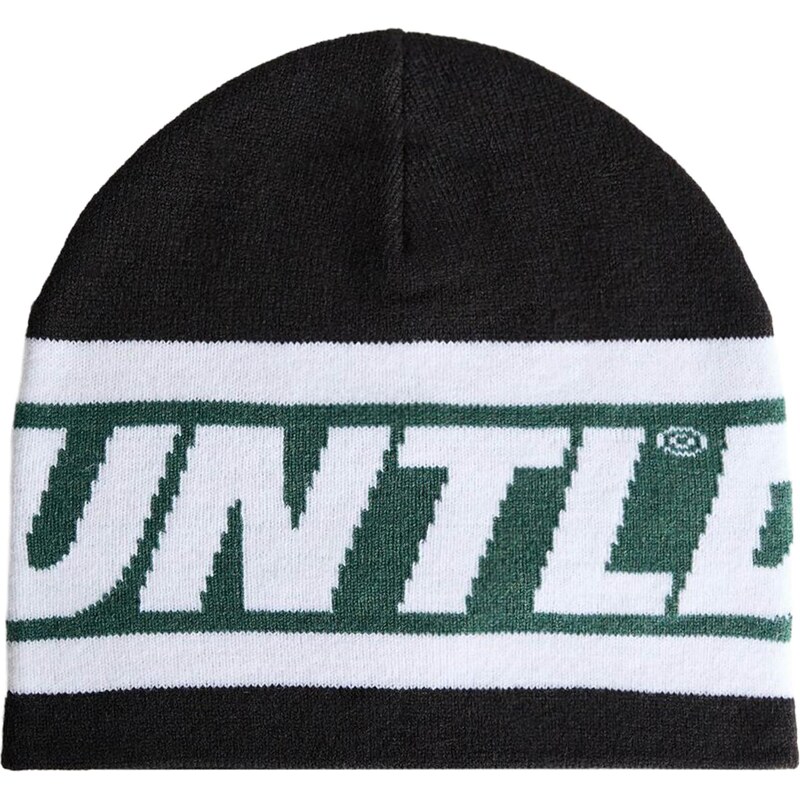 Bershka Čiapky zelená / čierna / biela 66308323