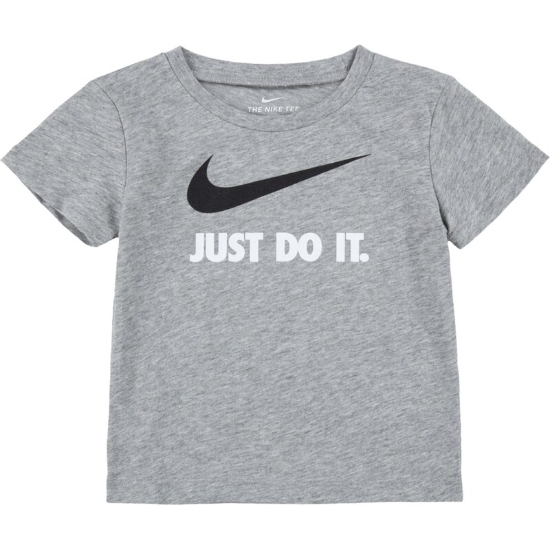 Nike Sportswear Tričko SWOOSH sivá melírovaná / čierna / biela 66240744