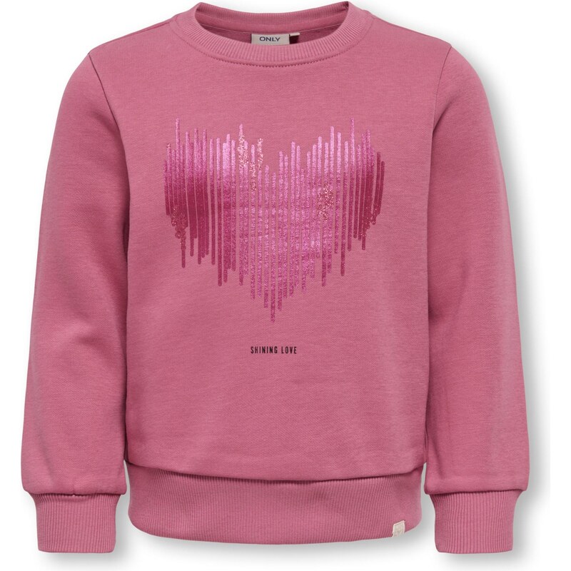 Only Mini Mikina KMGBELINDA pitaya / svetloružová 66240770