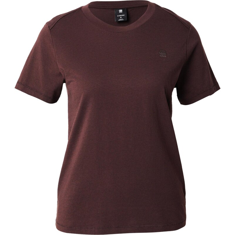 G-STAR Tričko Nifous čokoládová 66240805