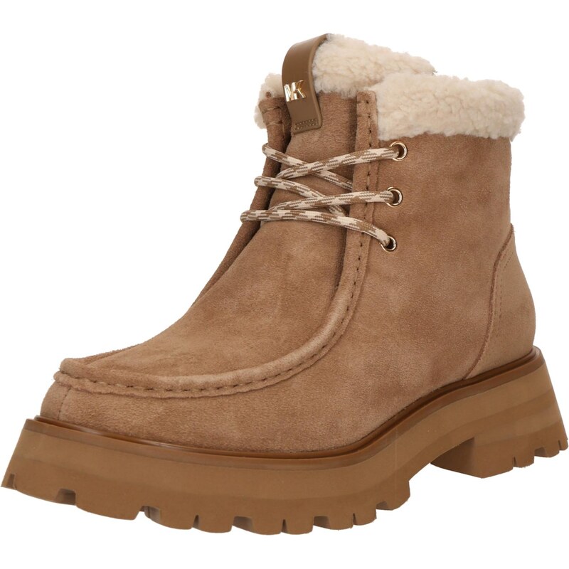 MICHAEL Michael Kors Šnurovacie členkové čižmy CADE koňaková 66240854