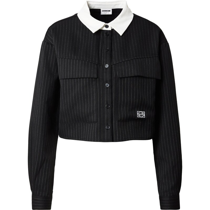 Noisy may Blúzka NMDALLAS čierna / biela 66240862