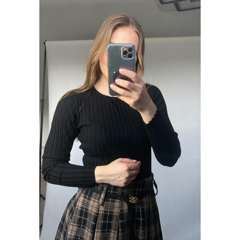 modnenakupy.sk Dámsky rebrovaný sveter SYDNEY 66238794