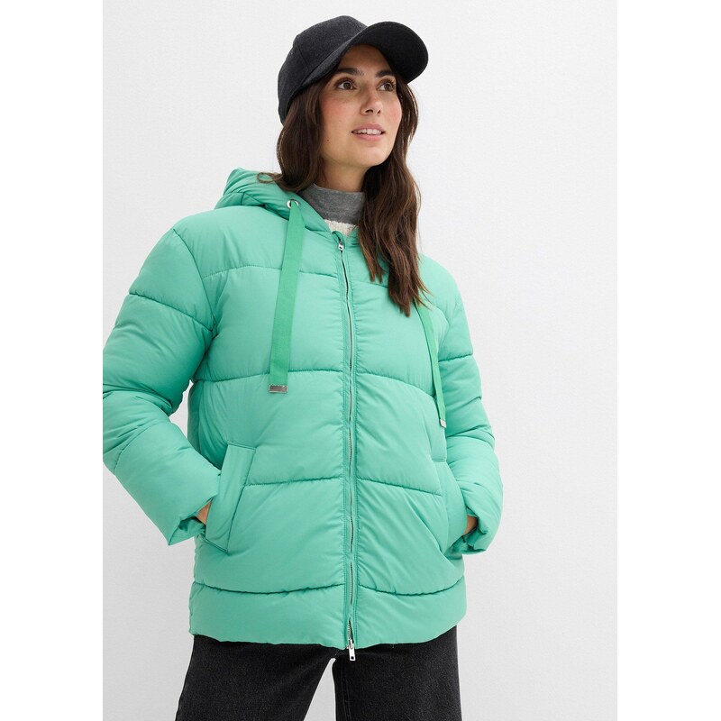 bonprix Bunda Oversize, farba zelená 66229950