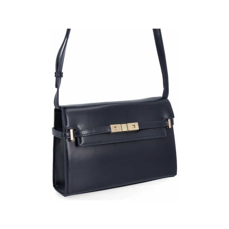 Elegantná dámska kabelka cez rameno značky Herisson 17R506 v modrej 66244111