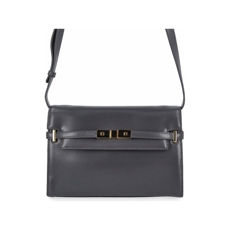 Elegantná dámska kabelka cez rameno od firmy Herisson 17R506 šedá 66244110