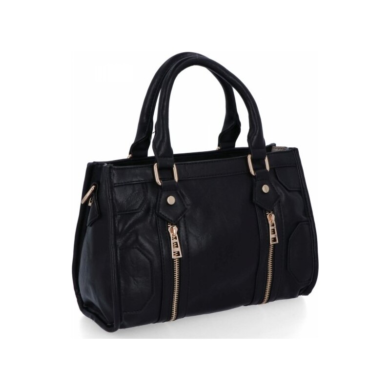 Dámska taška v štýle vintage od firmy Herisson 16B6047 čierna 66244132