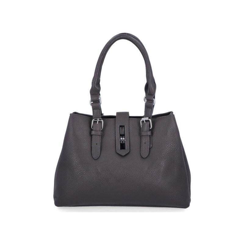 Elegantná dámska taška 3 komory firmy Herisson 22R527 šedá 66244129