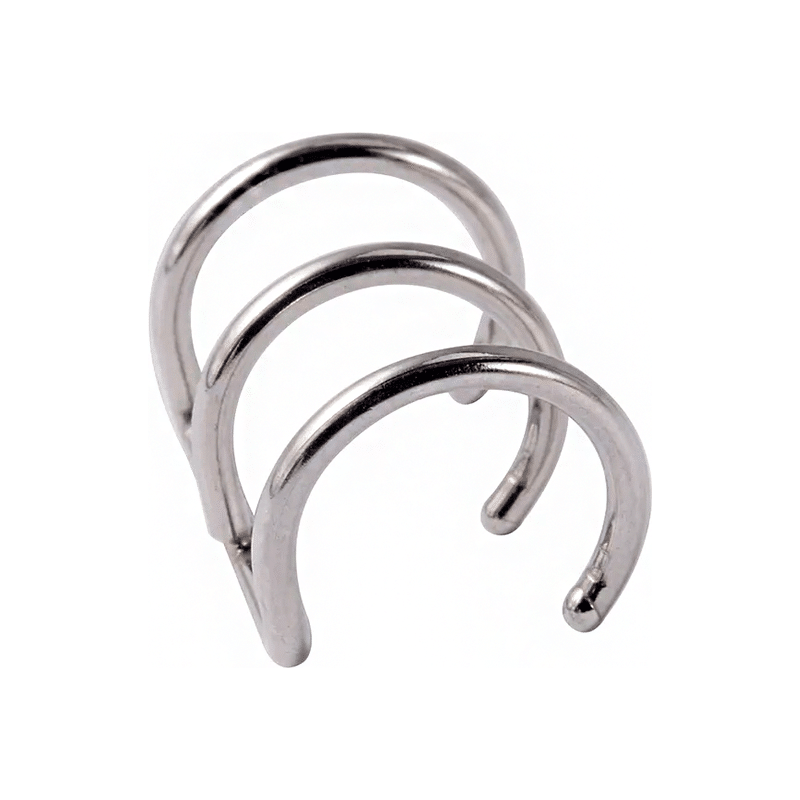 Oceľová náušnica Glare 515 66244329