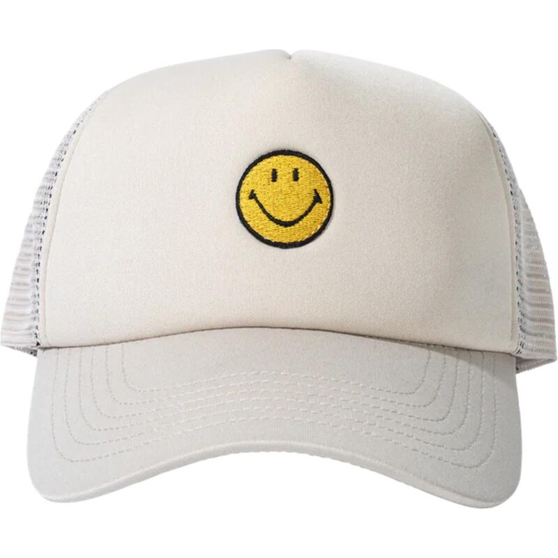 Market Smiley Studios Trucker Hat Wood Ash - Unisex - Šiltovka MARKET 66362017