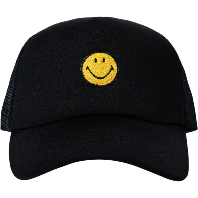 Market Smiley Studios Trucker Hat Jet Black - Unisex - Šiltovka MARKET 66362013
