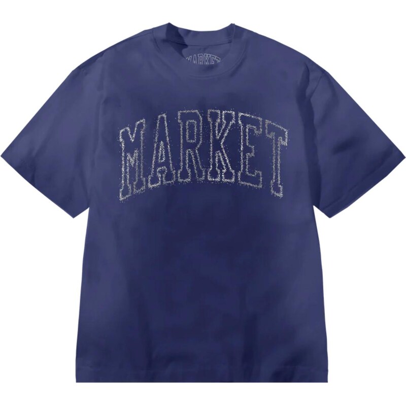 Market Vintage Arc T-Shirt Skipper Blue - Pánske - Tričko MARKET - 66362030