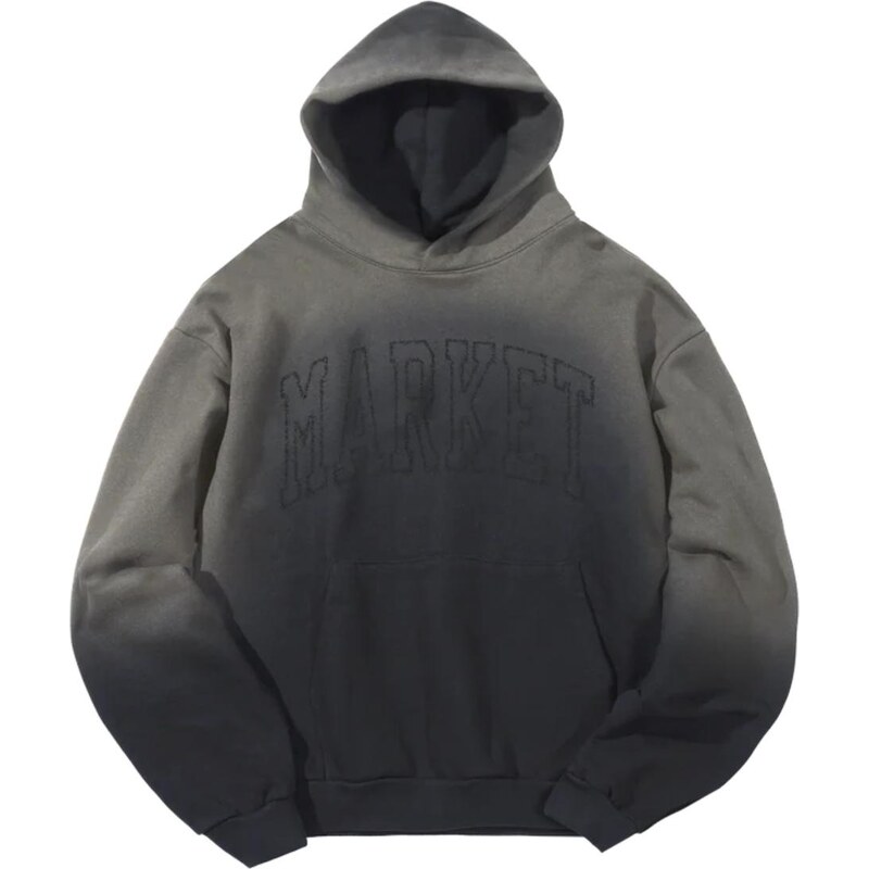 Market Vintage Arc Hoodie Pirate Black - Pánske - Mikina MARKET - 66362036