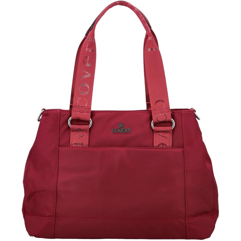 Coveri World Dámska kabelka do ruky červená - Coveri Fabricie červená 66340160