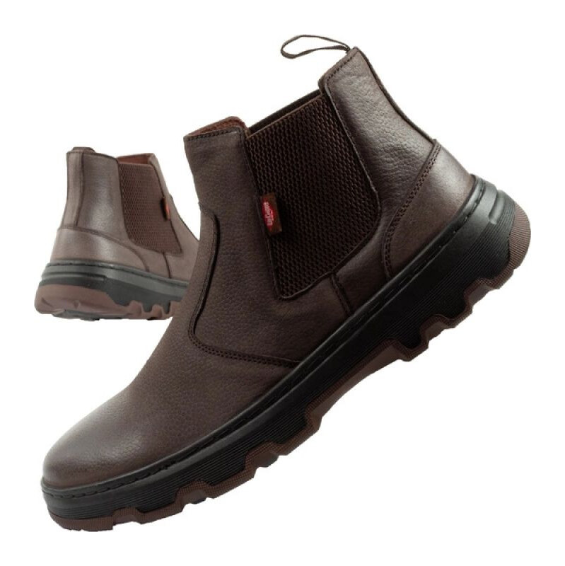 Lee Cooper pánske topánky sable topánky topánky smart kožené 66657108