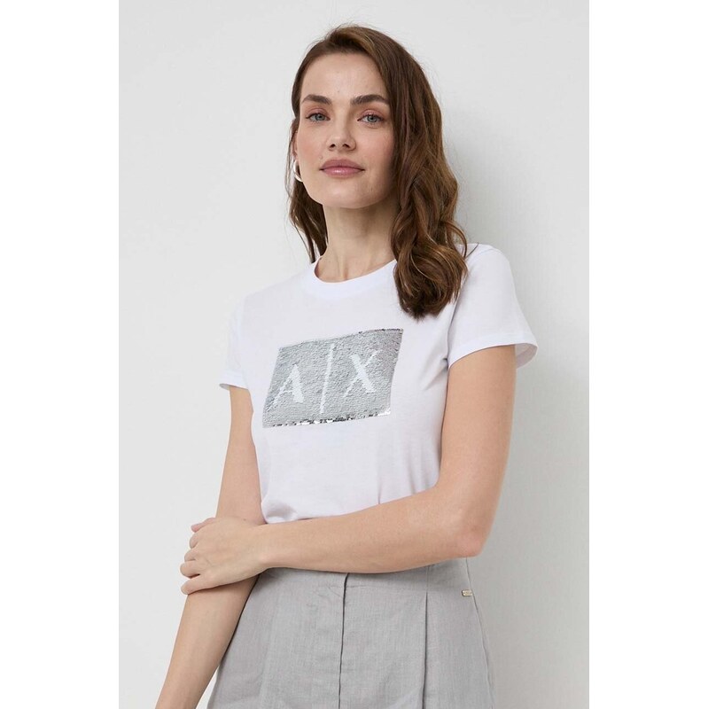 Armani Exchange Bavlnené tričko Armani Exchange 18178094