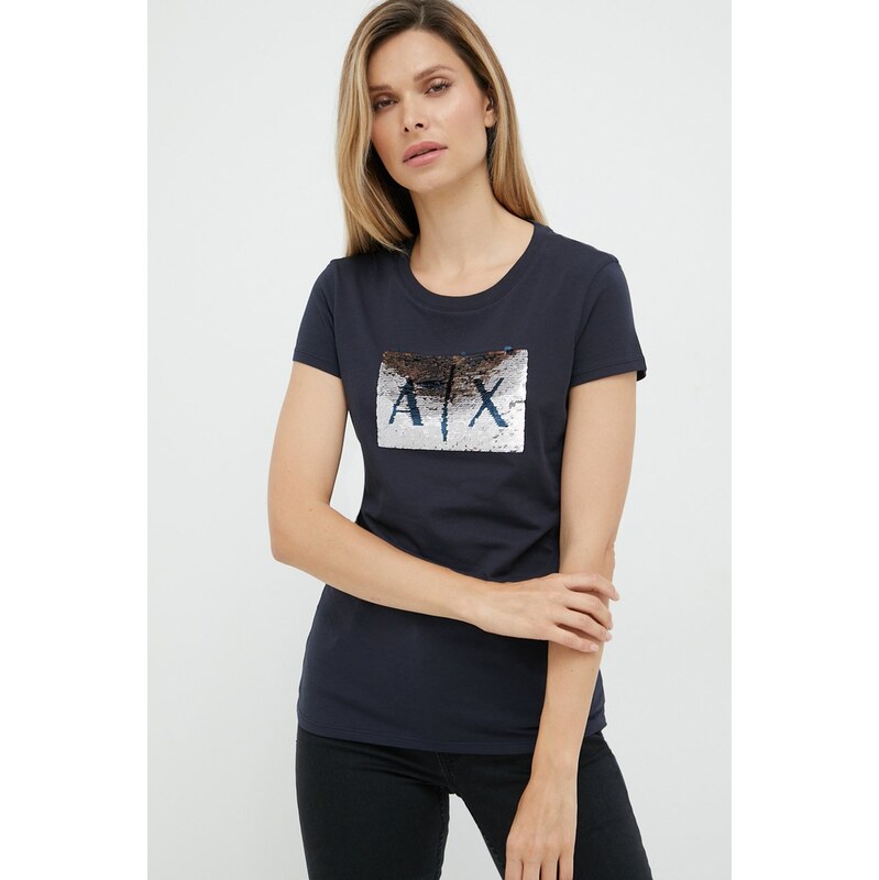 Armani Exchange Bavlnené tričko Armani Exchange 35033280
