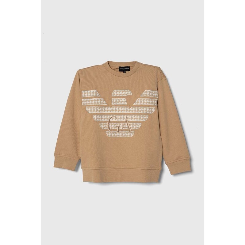 Detská bavlnená mikina Emporio Armani 66838627