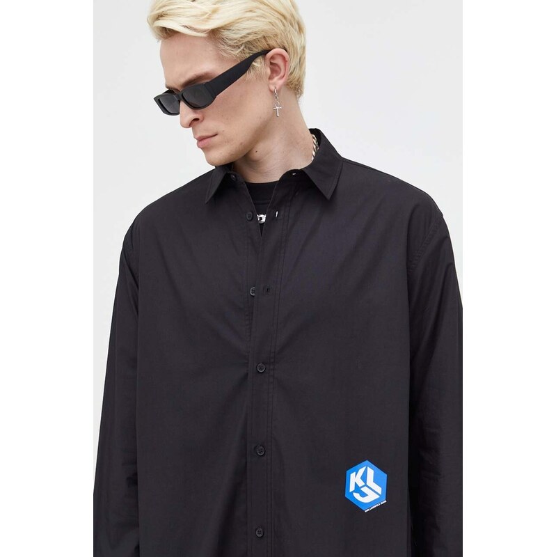 Karl Lagerfeld Jeans Bavlnená košeľa Karl Lagerfeld Jeans 45138510