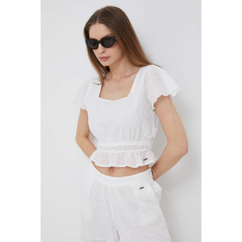 Pepe Jeans Bavlnený top Pepe Jeans Artemis 45279108