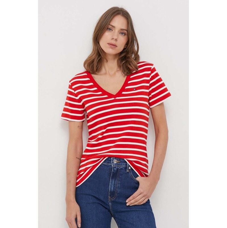 Tommy Hilfiger tričko dámske bavlnené 47933106
