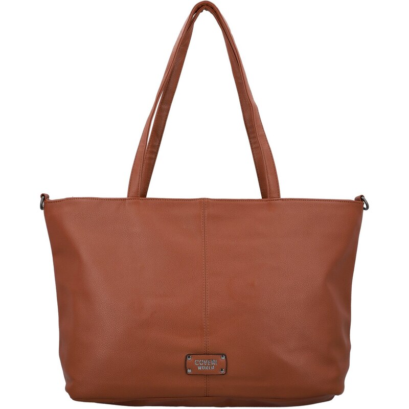 Coveri World Dámska kabelka na rameno hnedá - Coveri Mishell hnedá 66363462